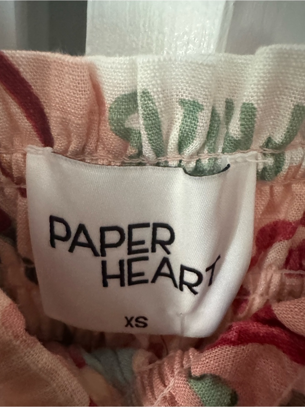 Paper heart two piece maxi shirt and Smocked topTropical sundress nwt xs - Picture 4 of 7